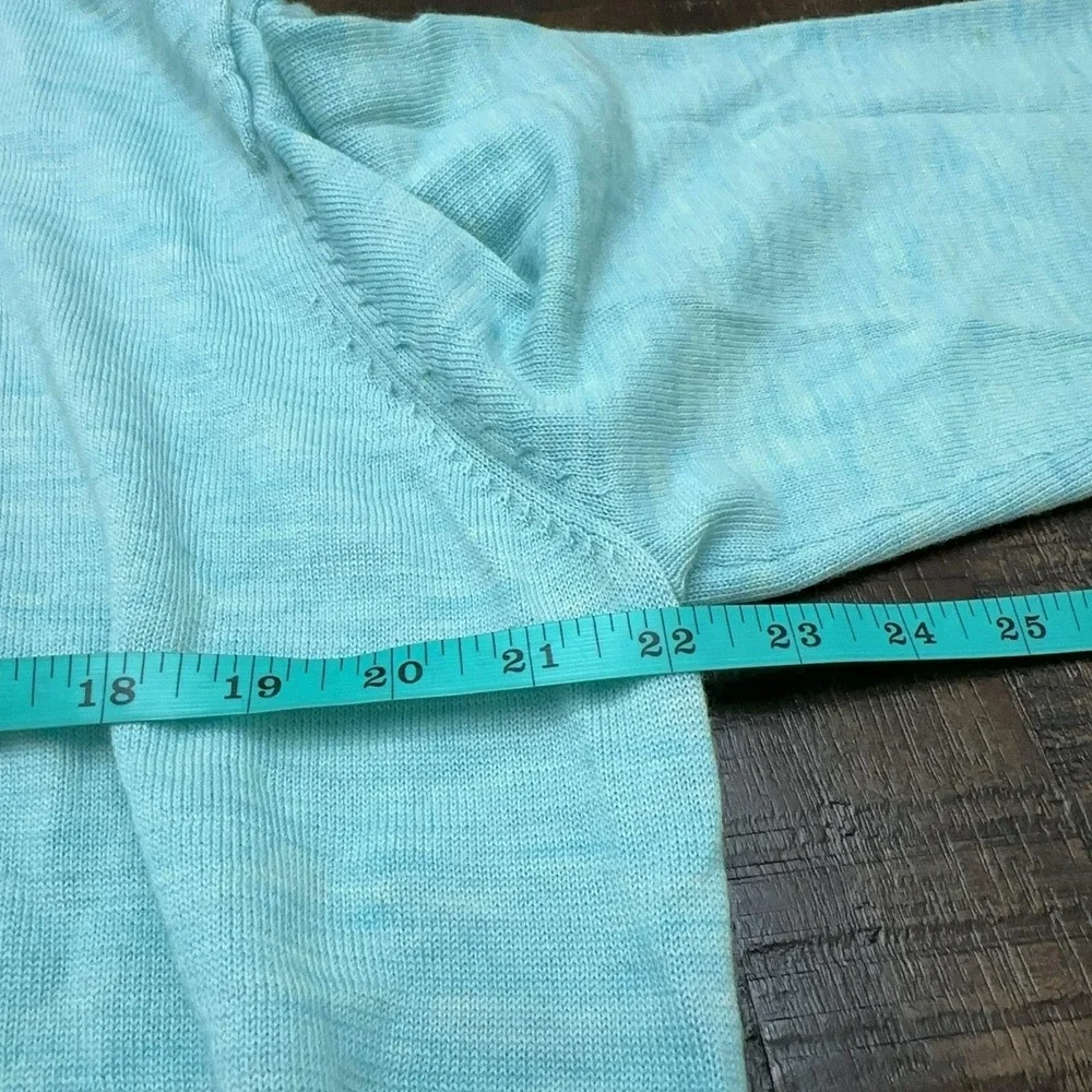 FootJoy Sweater Mens Large Blue 100% Wool 1/4 Zip Mock The Golf Club New Albany